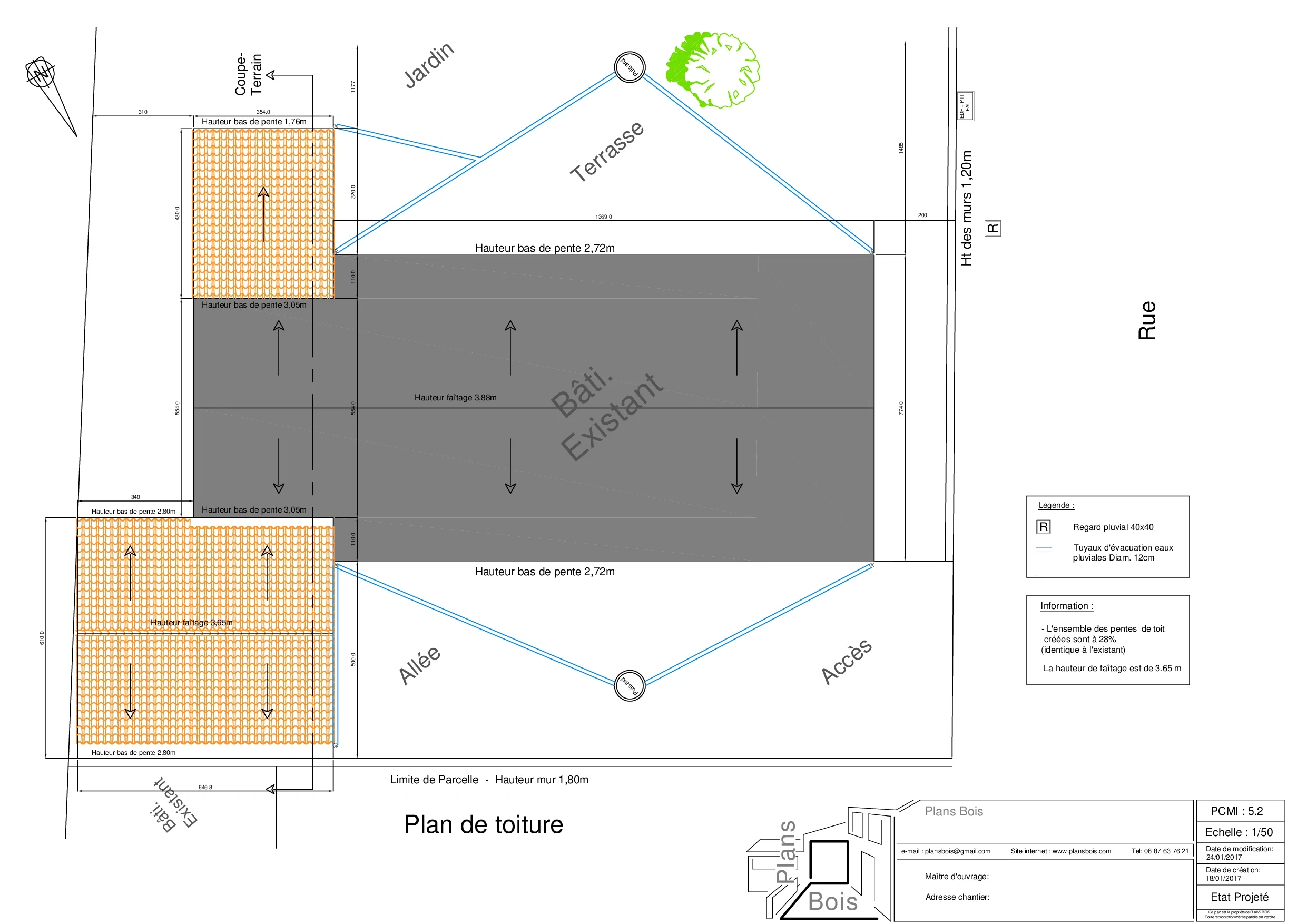 Garage / Préau bois - Image 3