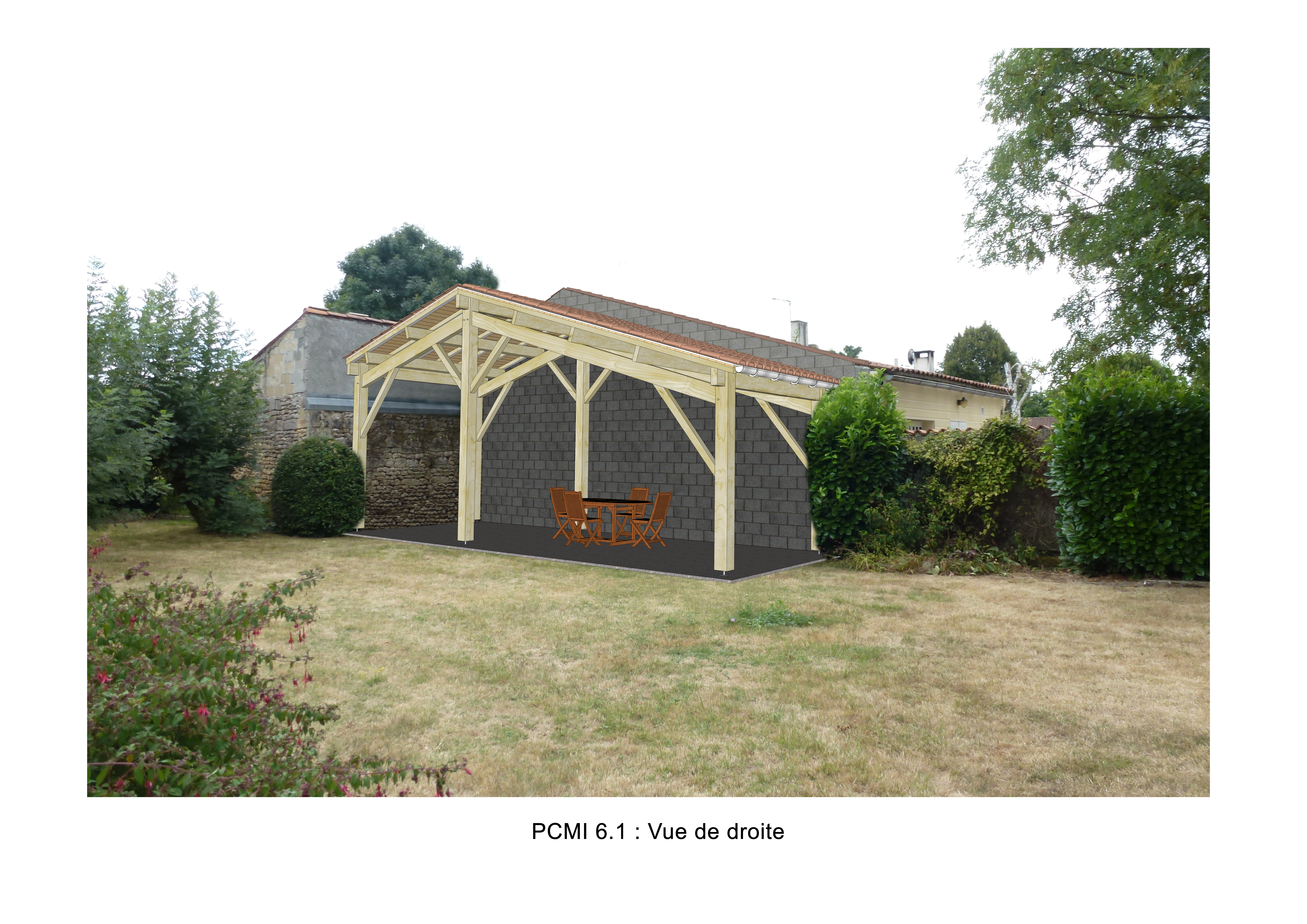 Préau bois - Image 1